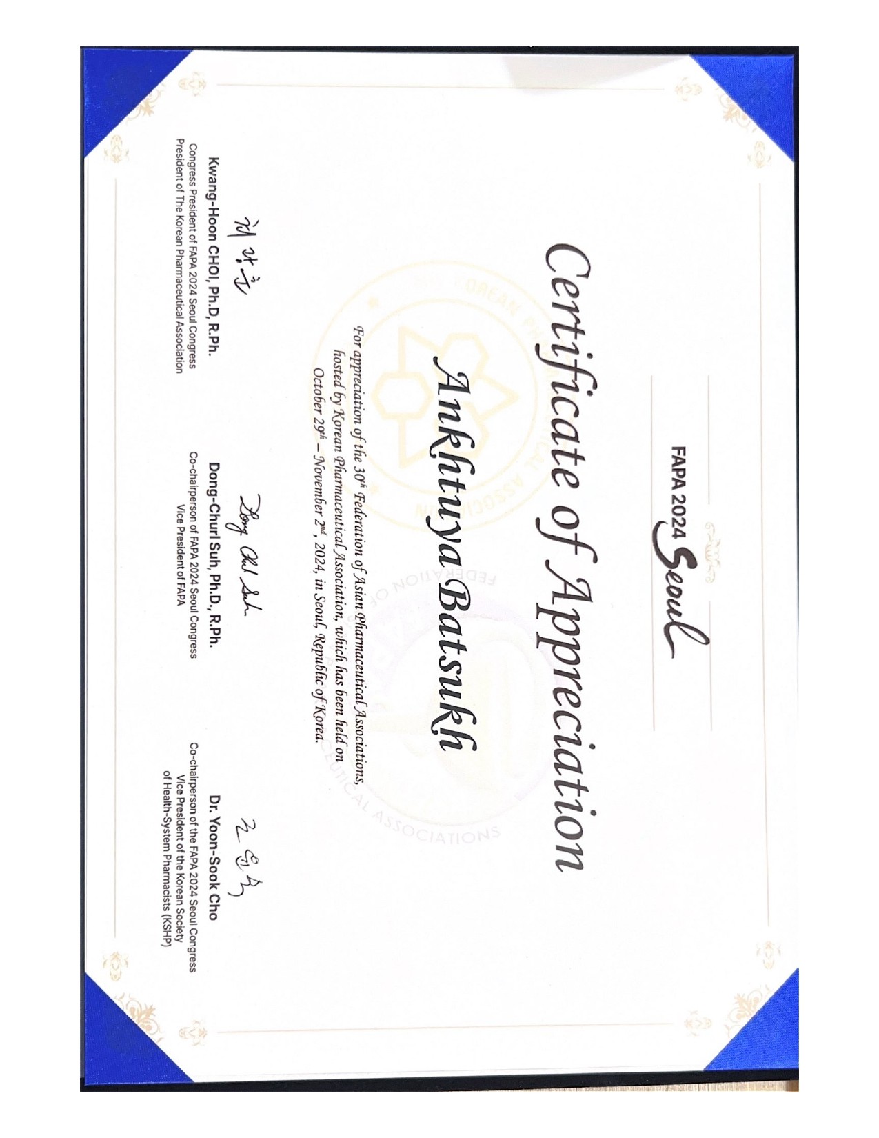 Pharmasciences